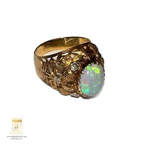 18k opal ring 3.6 dwt